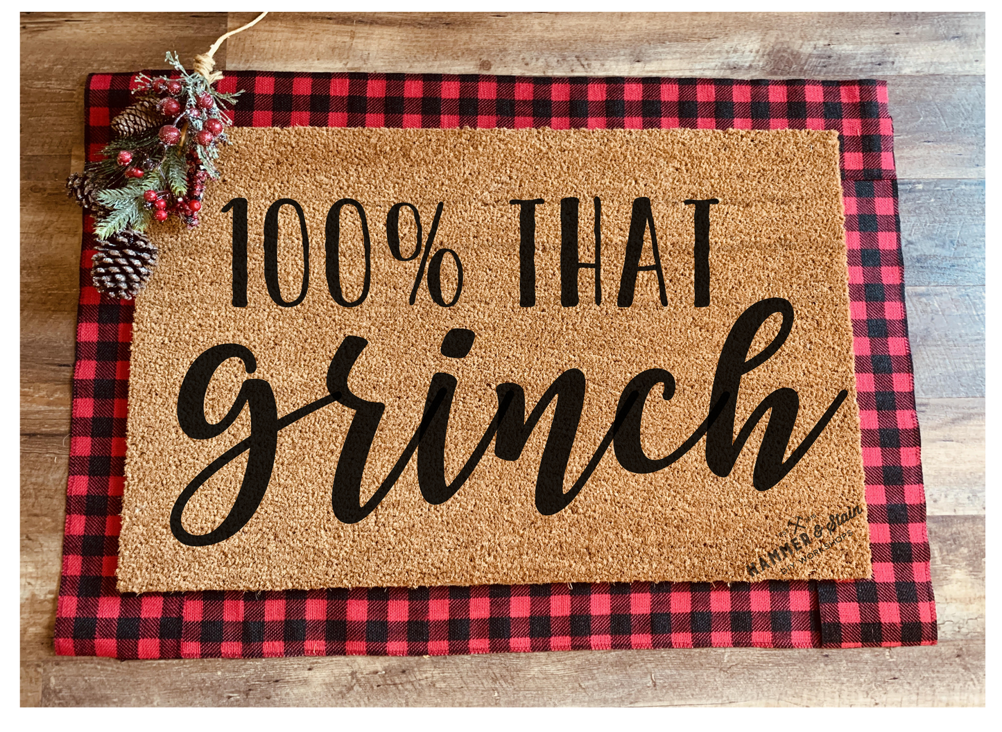 07/08 6pm Christmas In July Holiday Doormat Workshop