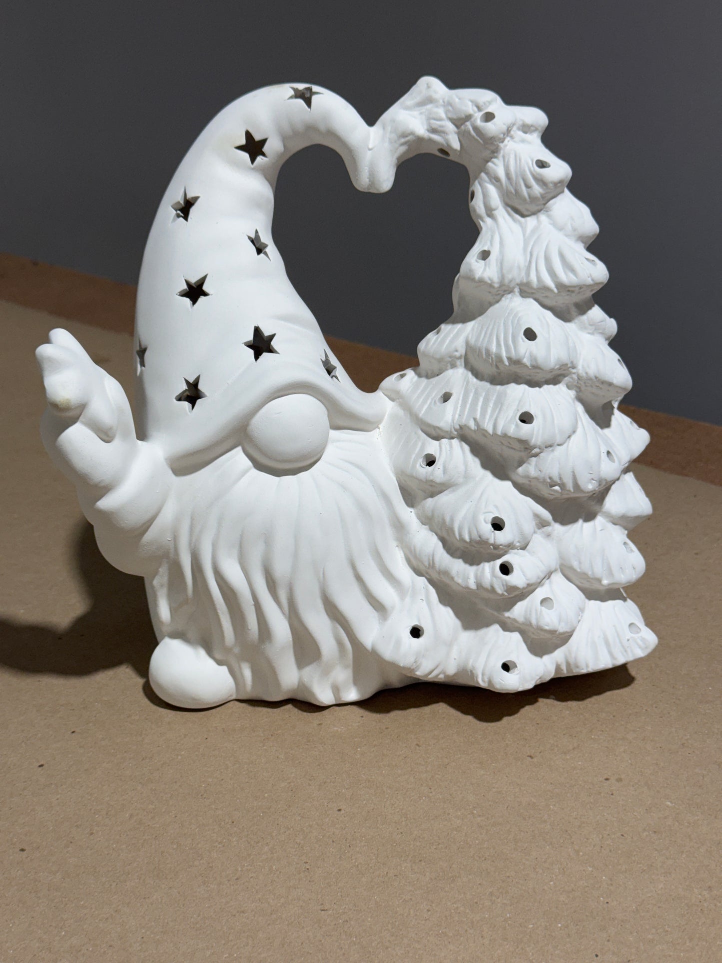 Gnome Hugging Tree