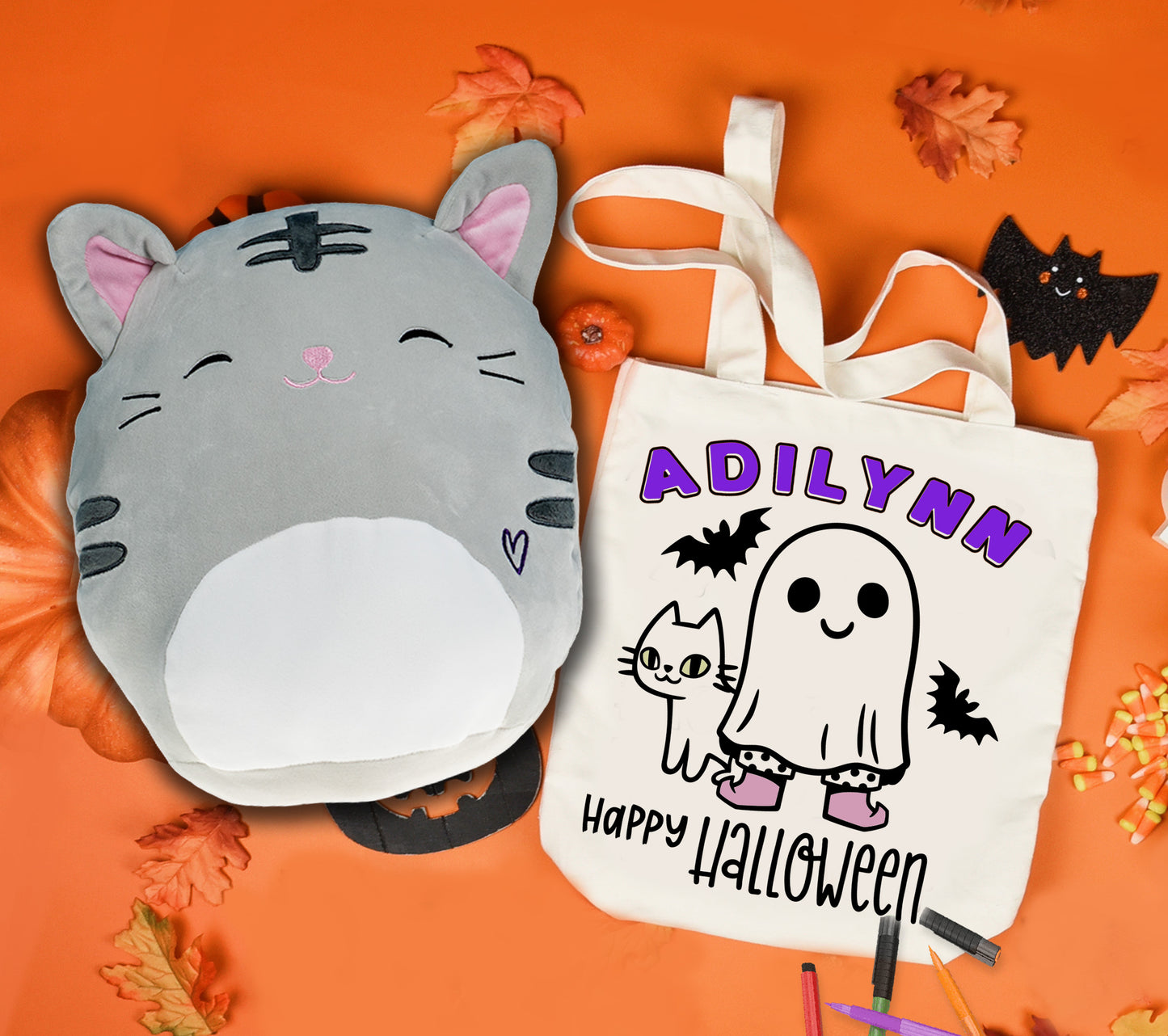 10/02 1pm Kids Halloween Squishie Tote Bag Workshop