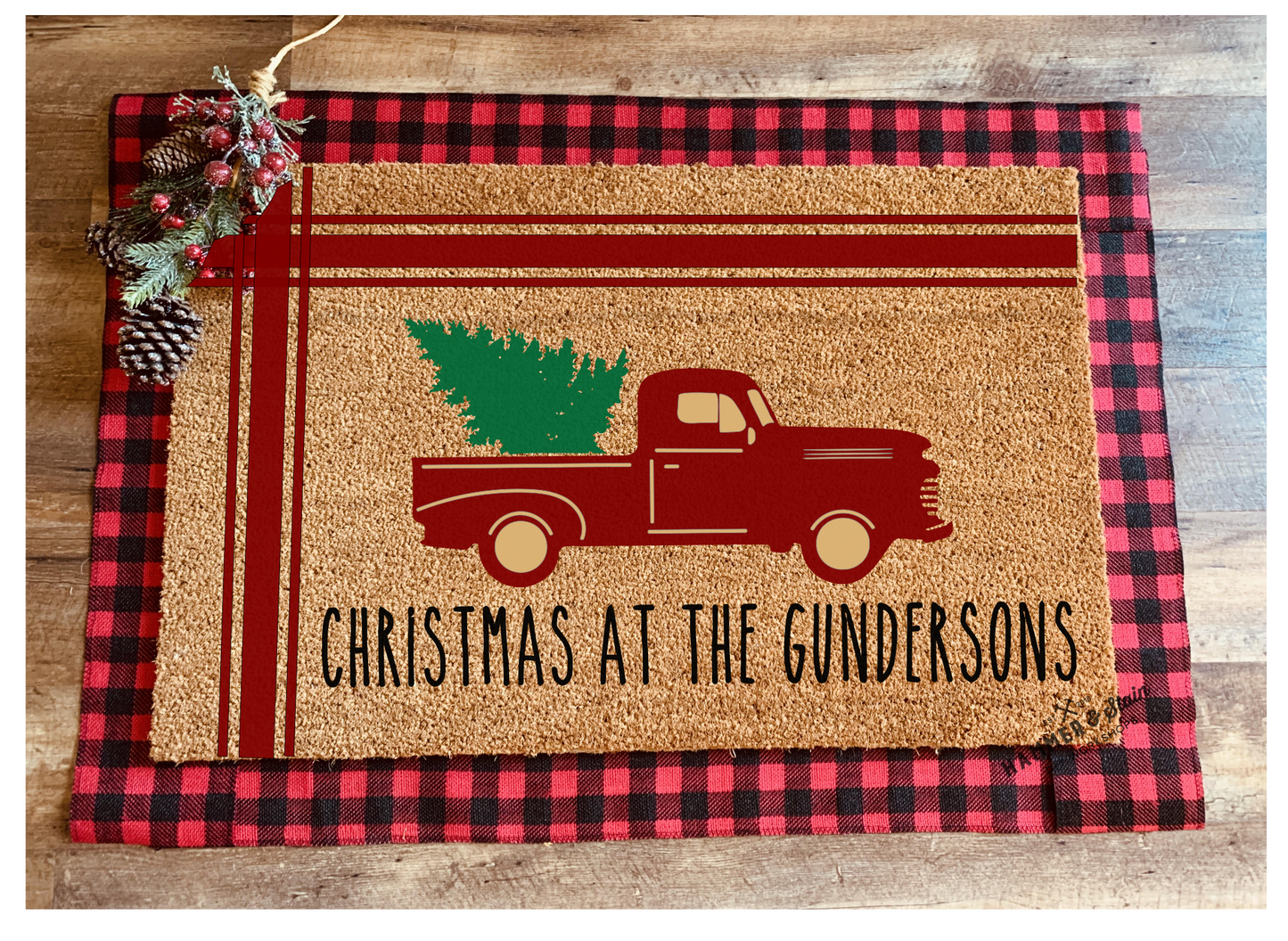 07/08 6pm Christmas In July Holiday Doormat Workshop