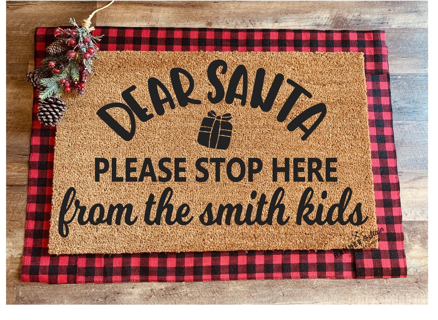 07/08 6pm Christmas In July Holiday Doormat Workshop