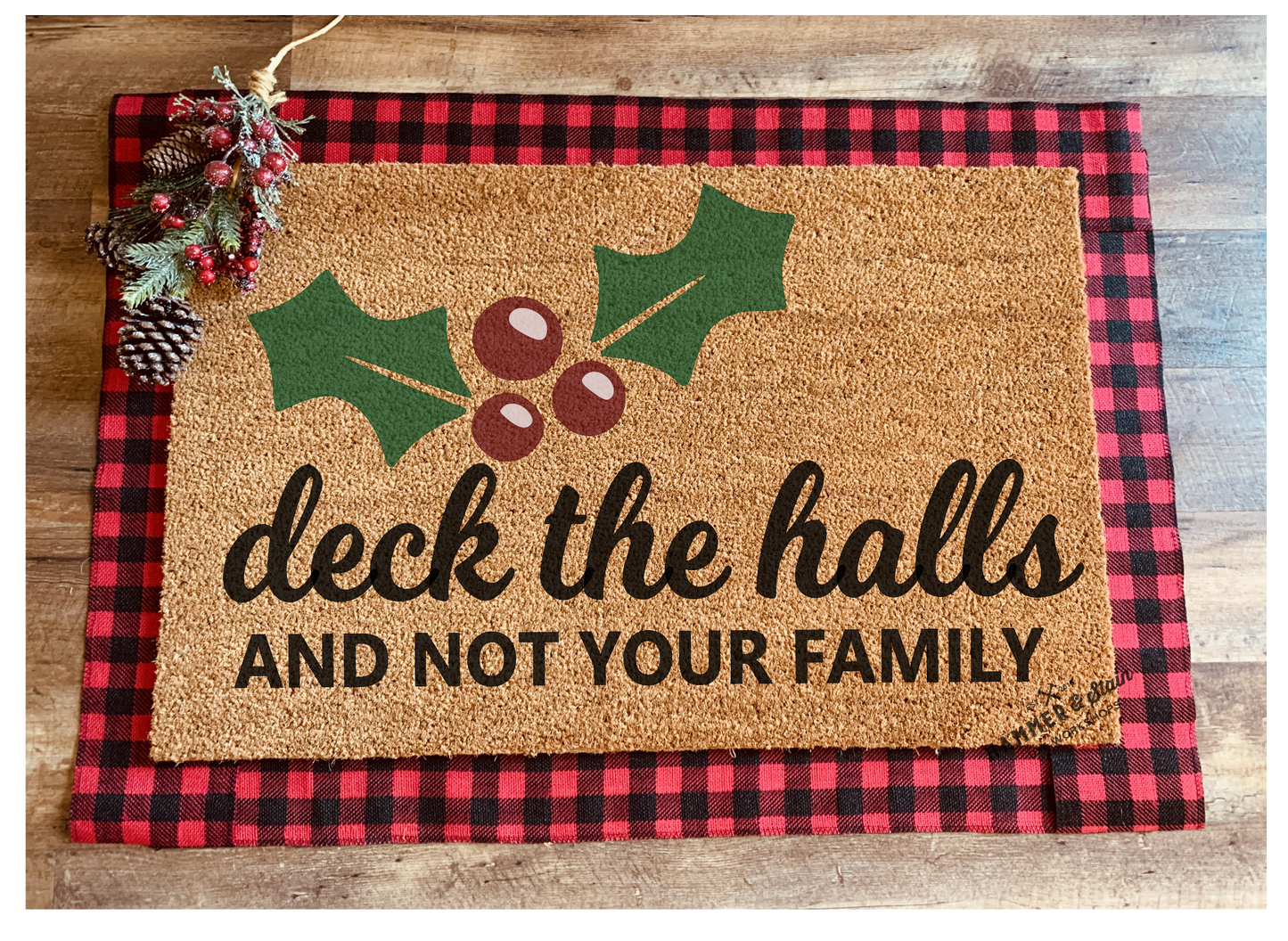 07/08 6pm Christmas In July Holiday Doormat Workshop