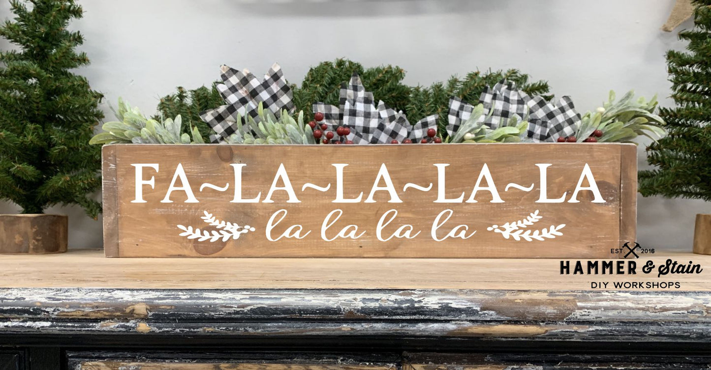 11/07 6pm Holiday Centerpiece Boxes