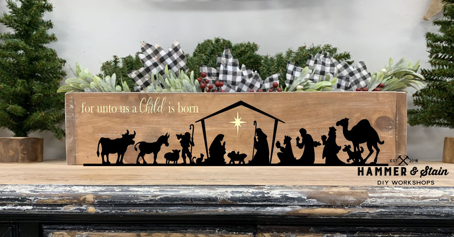 11/07 6pm Holiday Centerpiece Boxes