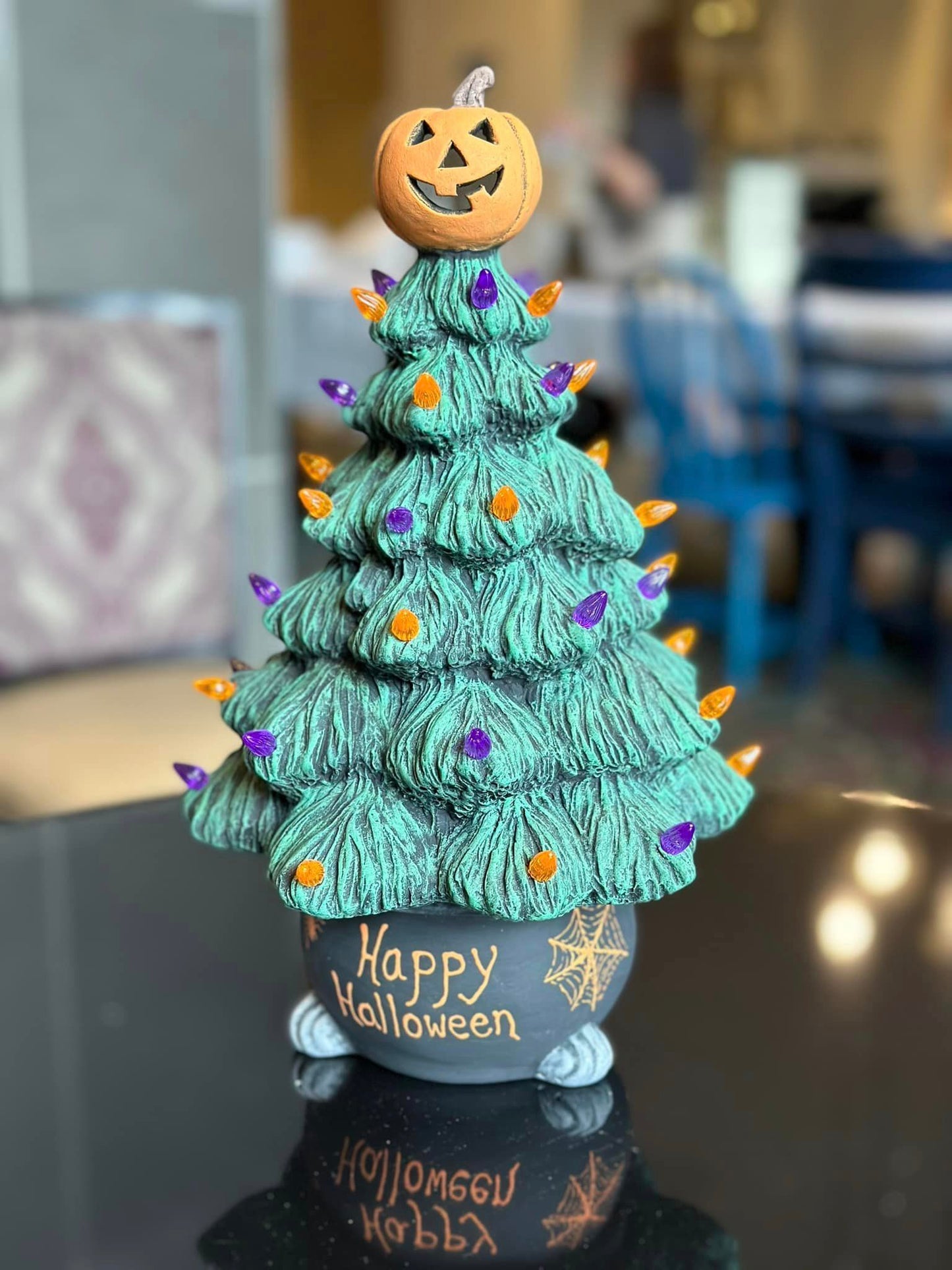 10/30 6pm Ceramic Christmas Tree Workshop
