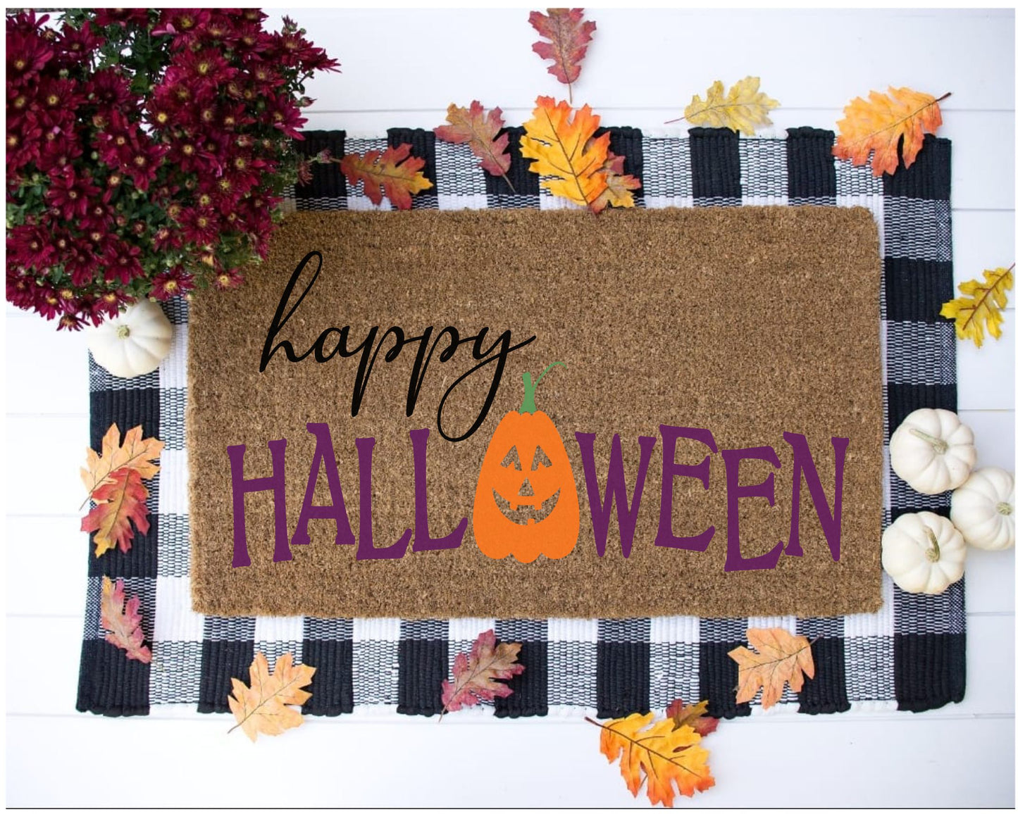10/01 6pm ENTER IF YOU DARE Halloween Door Mats