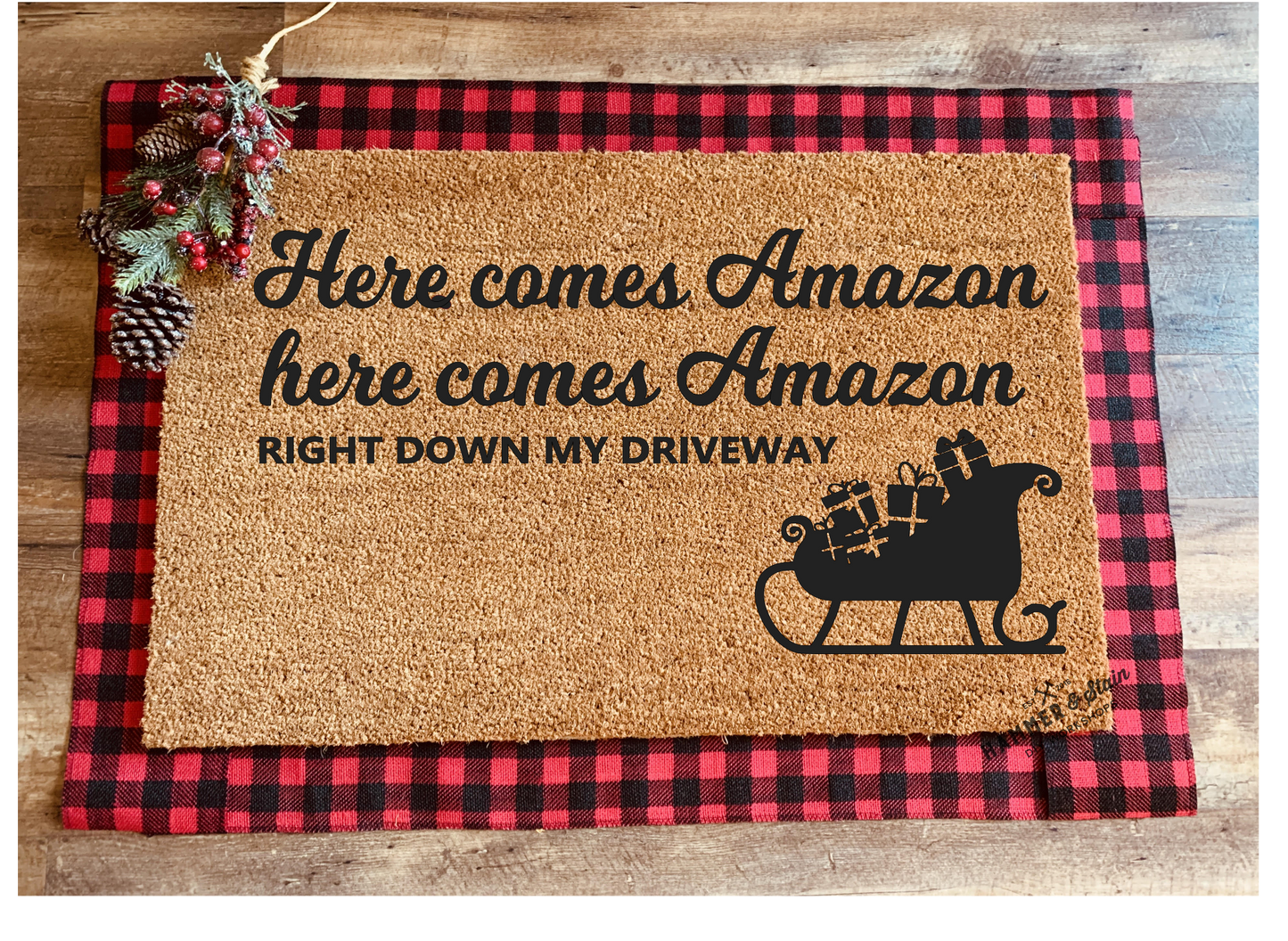 07/08 6pm Christmas In July Holiday Doormat Workshop