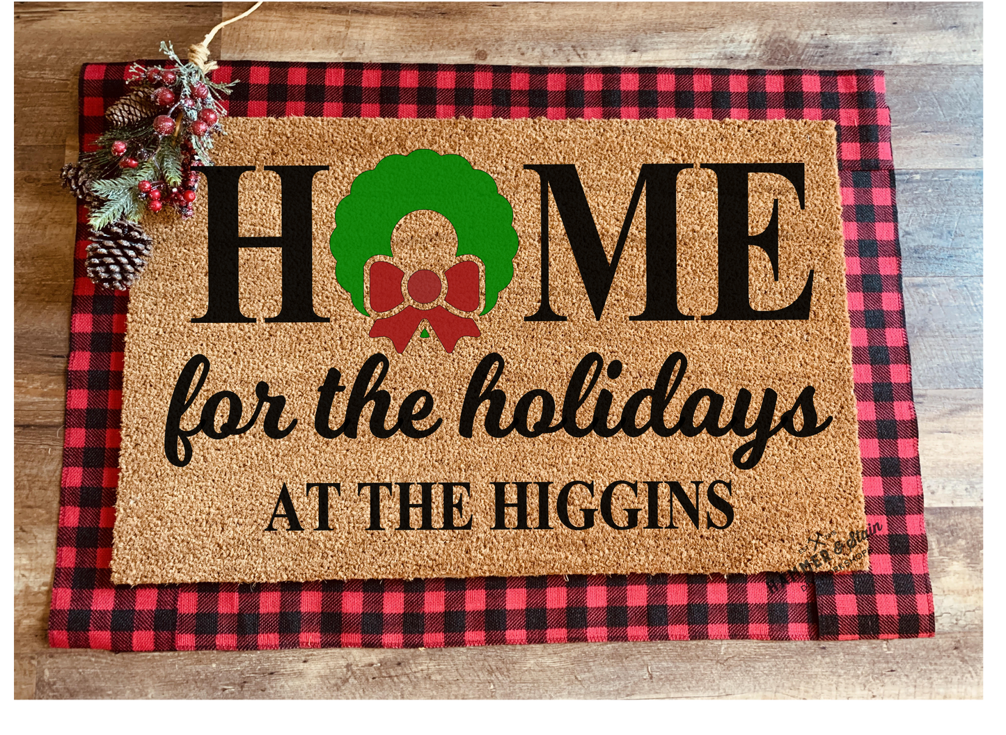 07/08 6pm Christmas In July Holiday Doormat Workshop
