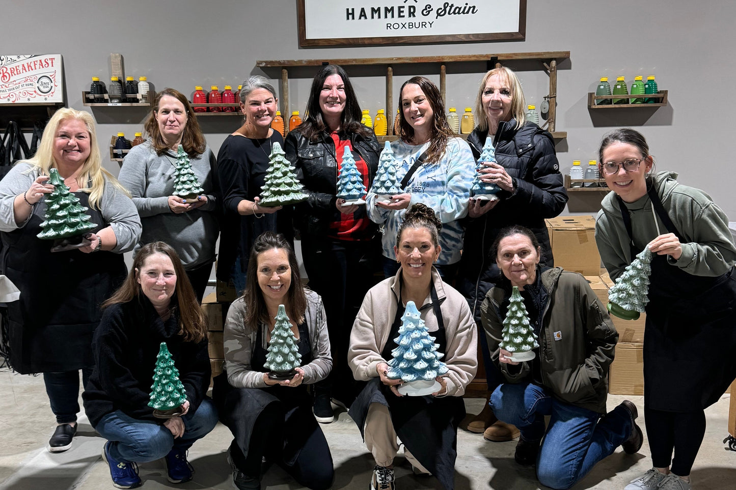 10/30 6pm Ceramic Christmas Tree Workshop
