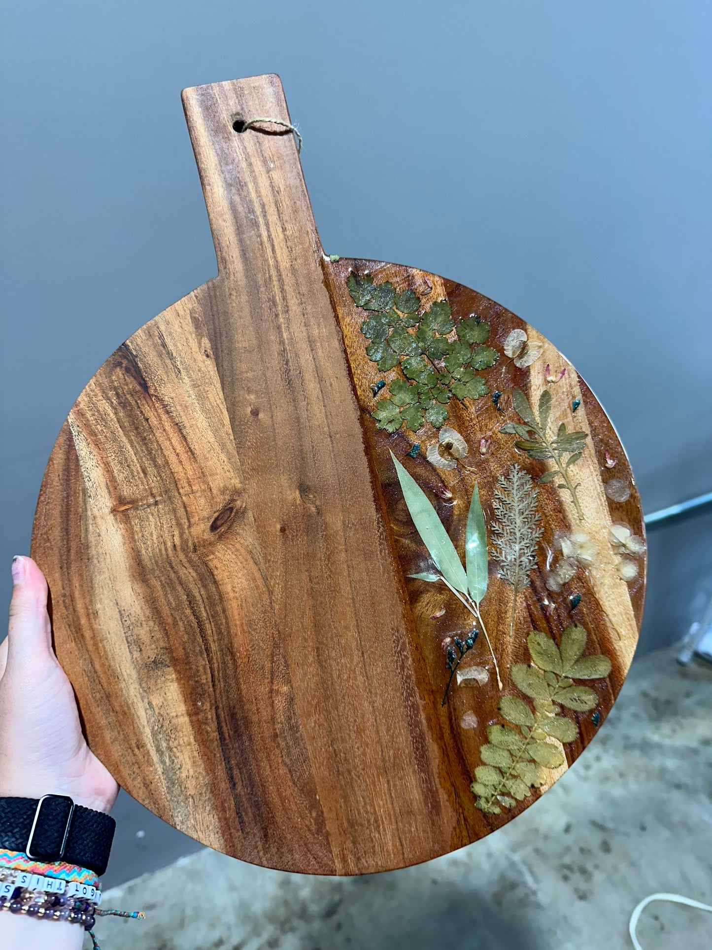 09/12 6pm Resin Pressed Flower Board Workshop