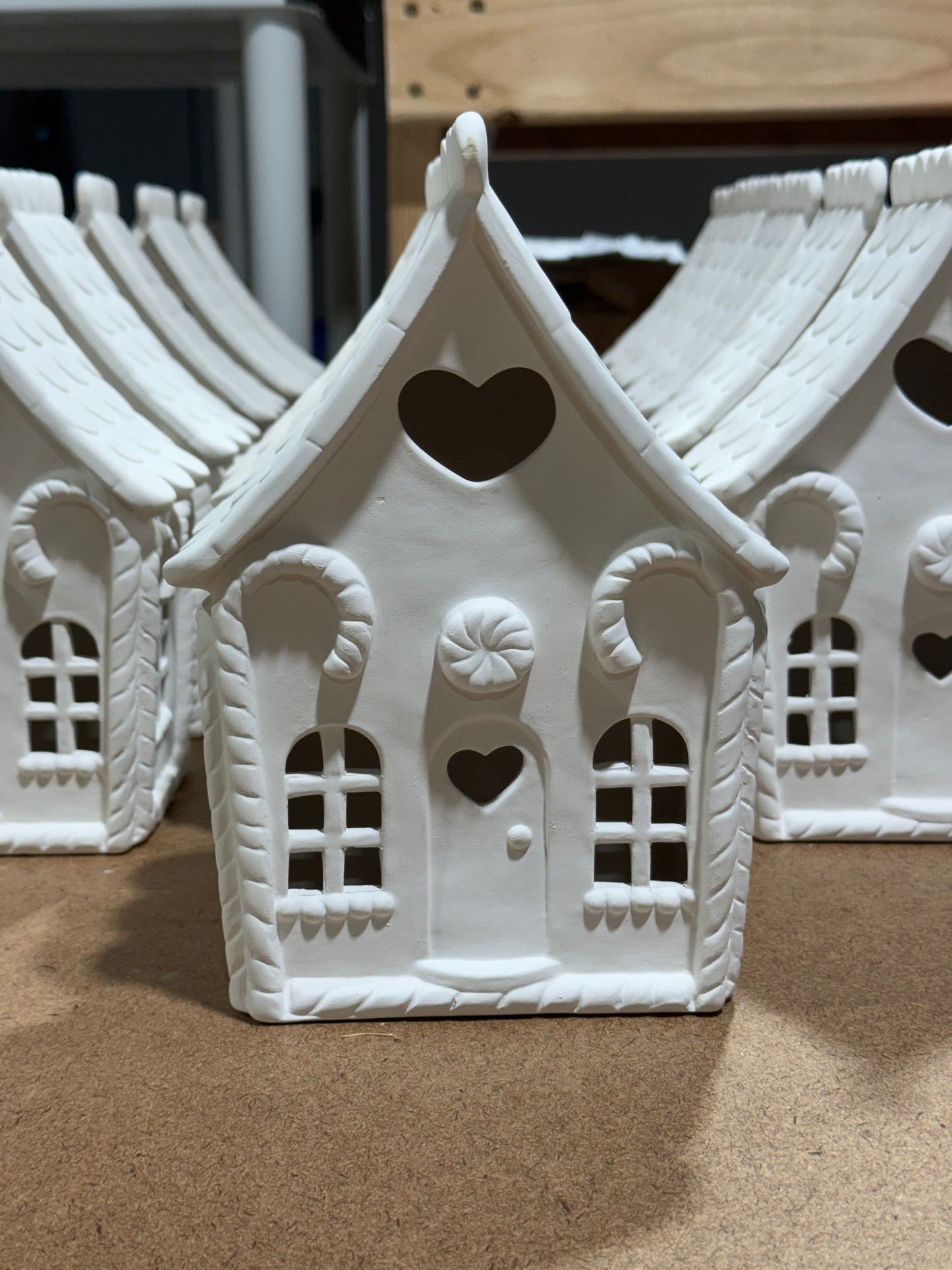 Ceramic Light Up Gingerbread House