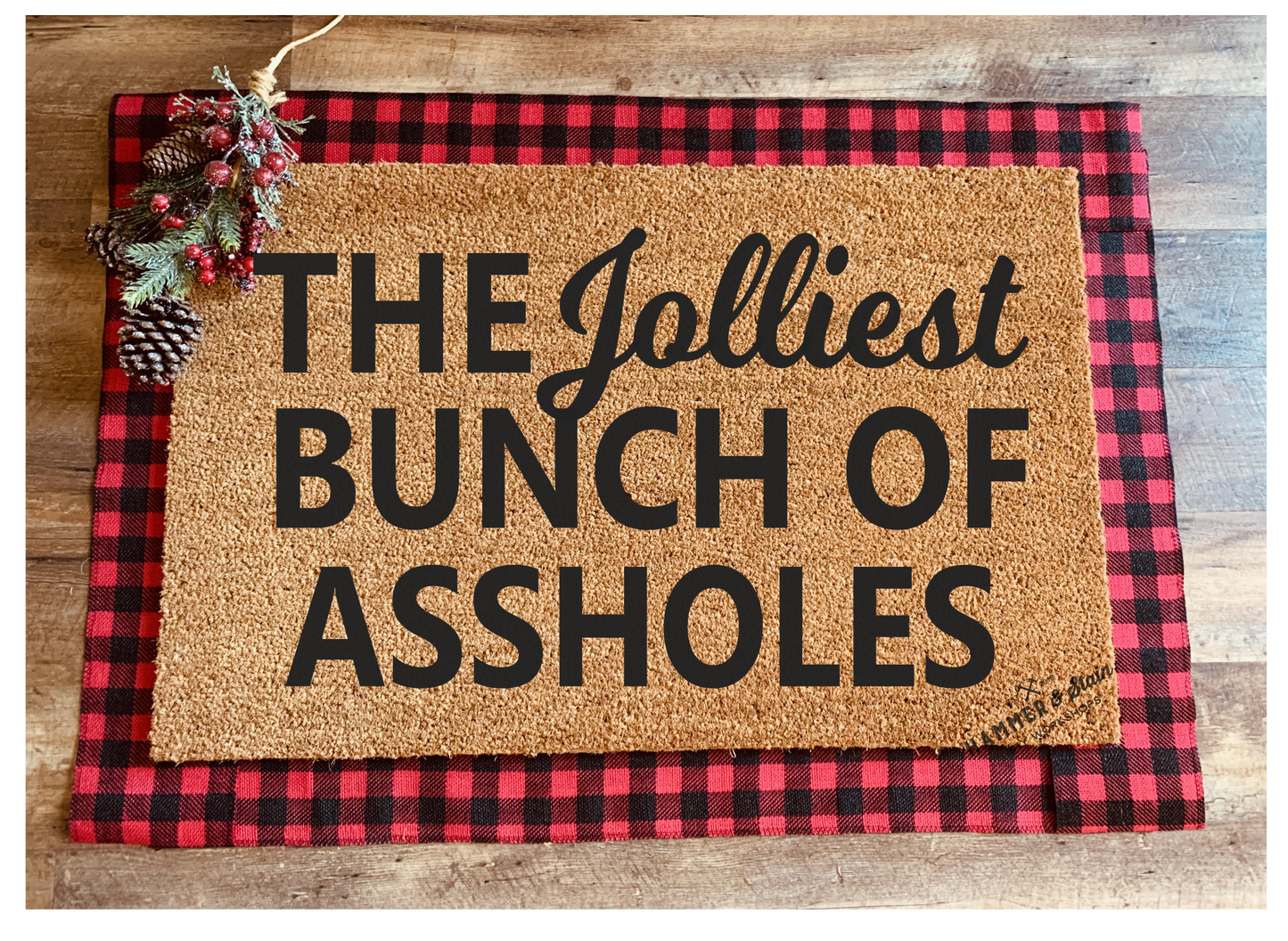 07/08 6pm Christmas In July Holiday Doormat Workshop