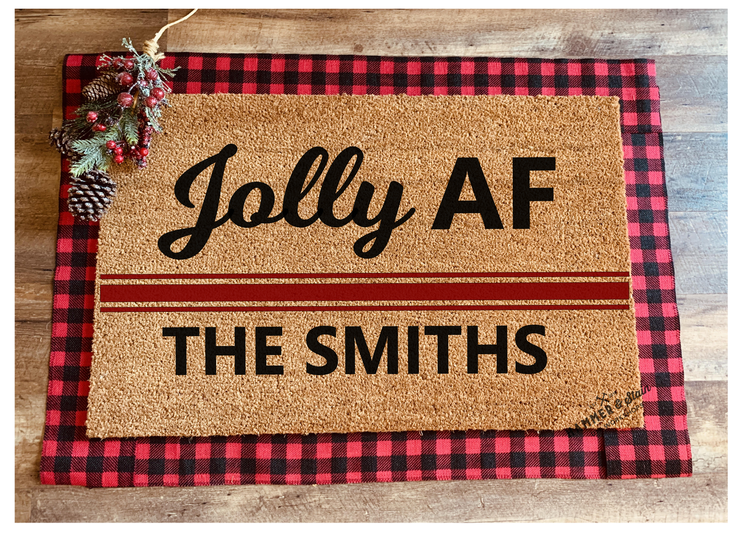 07/08 6pm Christmas In July Holiday Doormat Workshop
