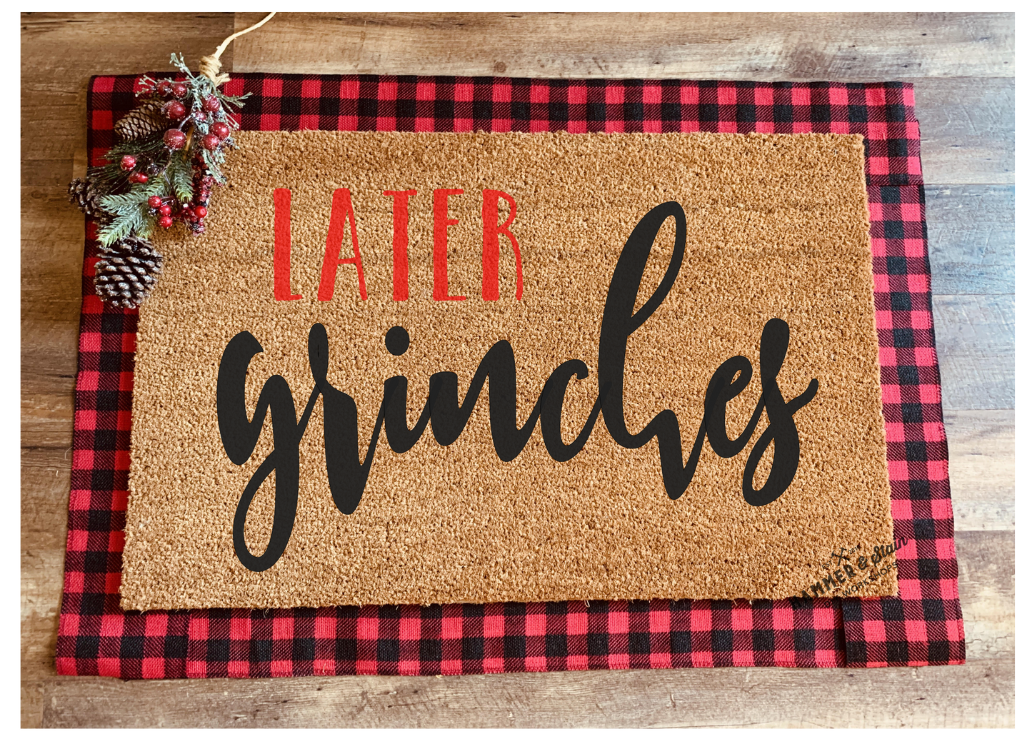 07/08 6pm Christmas In July Holiday Doormat Workshop