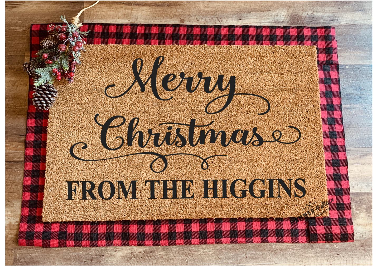 07/08 6pm Christmas In July Holiday Doormat Workshop
