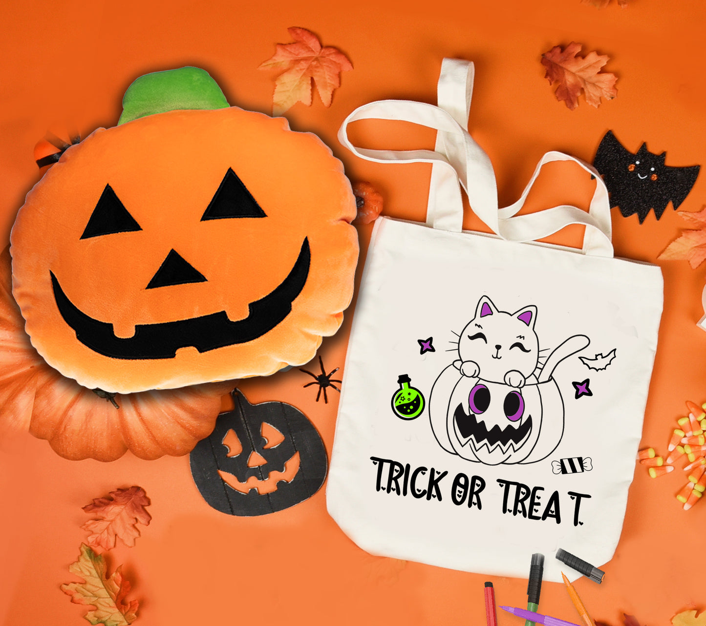 10/02 1pm Kids Halloween Squishie Tote Bag Workshop
