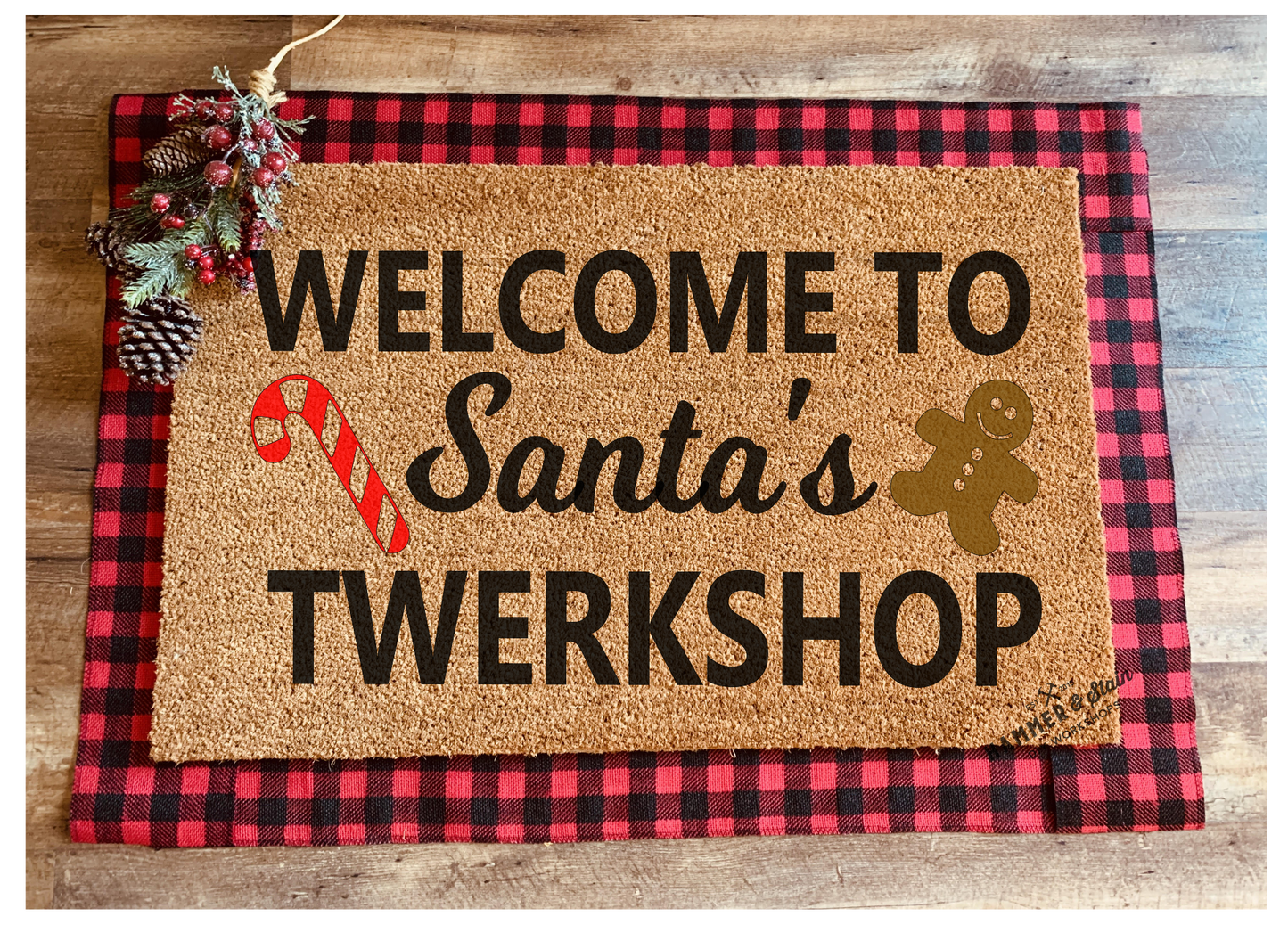 07/08 6pm Christmas In July Holiday Doormat Workshop