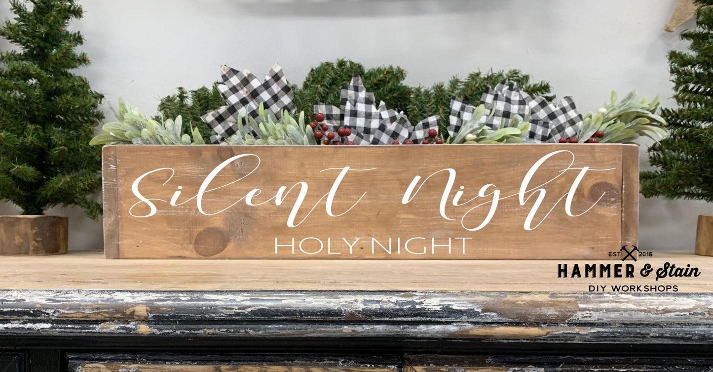 11/07 6pm Holiday Centerpiece Boxes