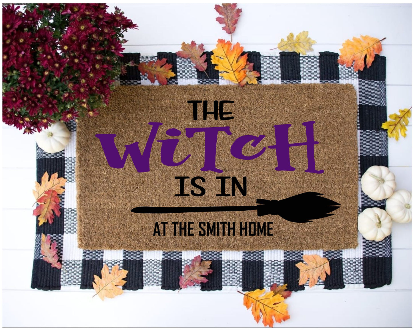 10/01 6pm ENTER IF YOU DARE Halloween Door Mats