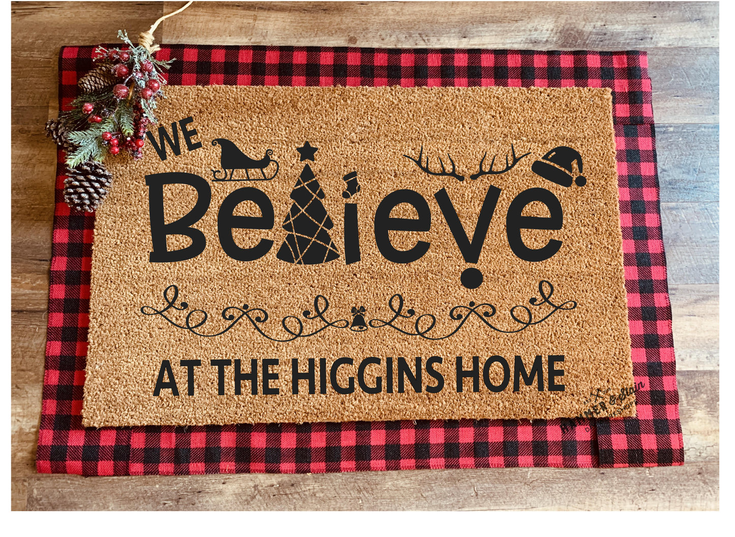 07/08 6pm Christmas In July Holiday Doormat Workshop
