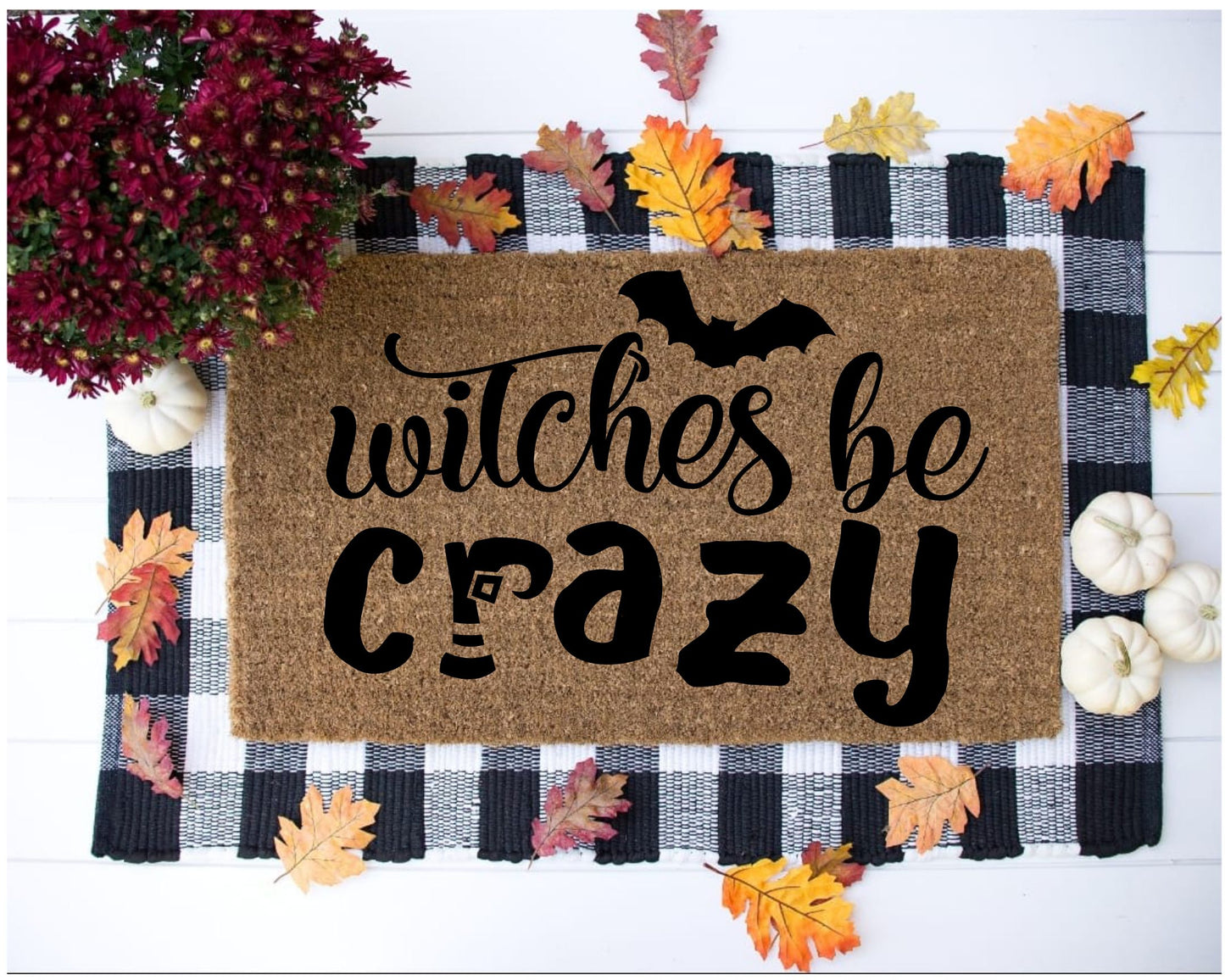 10/01 6pm ENTER IF YOU DARE Halloween Door Mats
