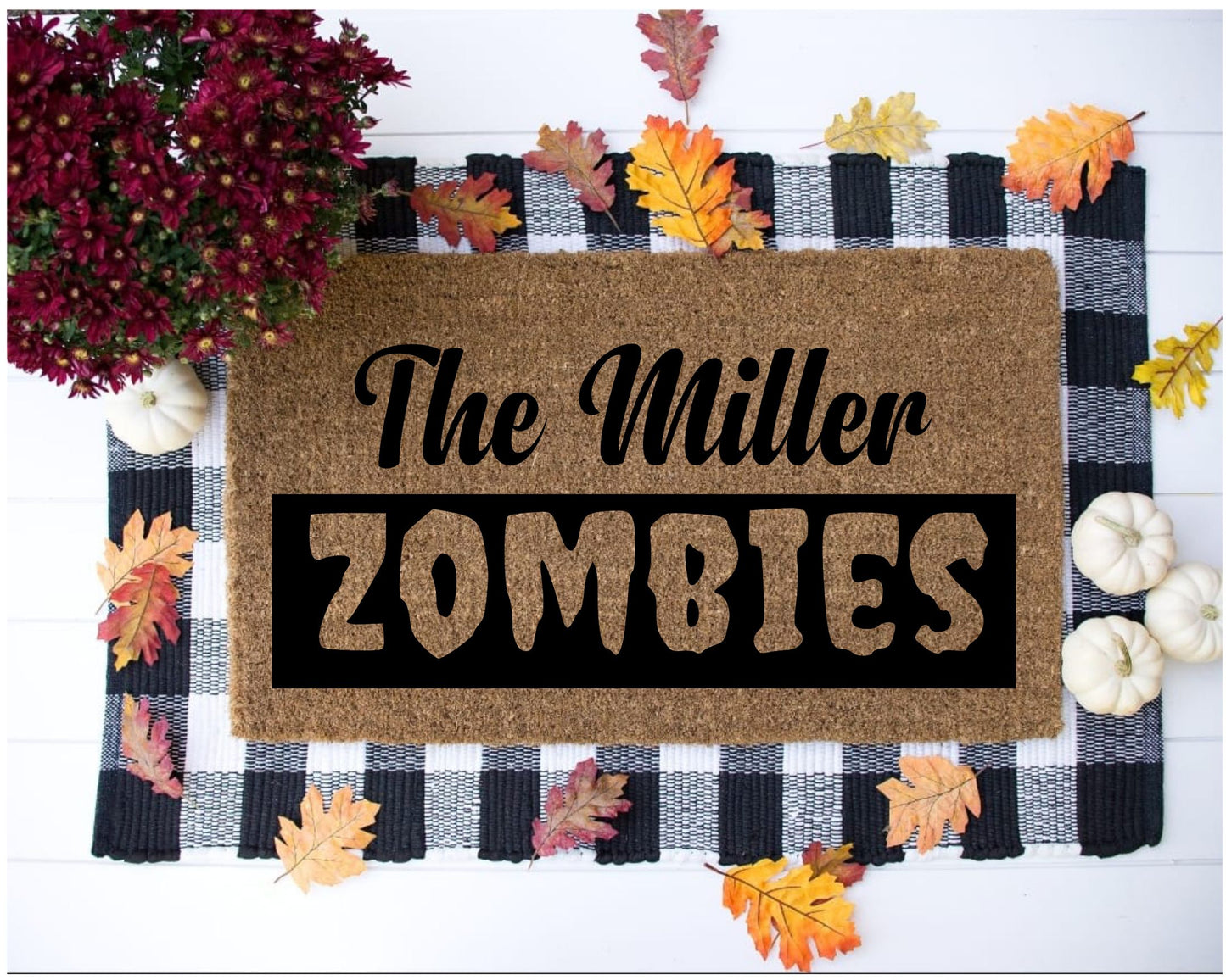 10/01 6pm ENTER IF YOU DARE Halloween Door Mats