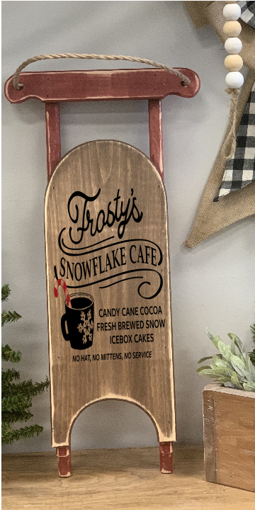 12/10 6pm Holiday Sled Workshop