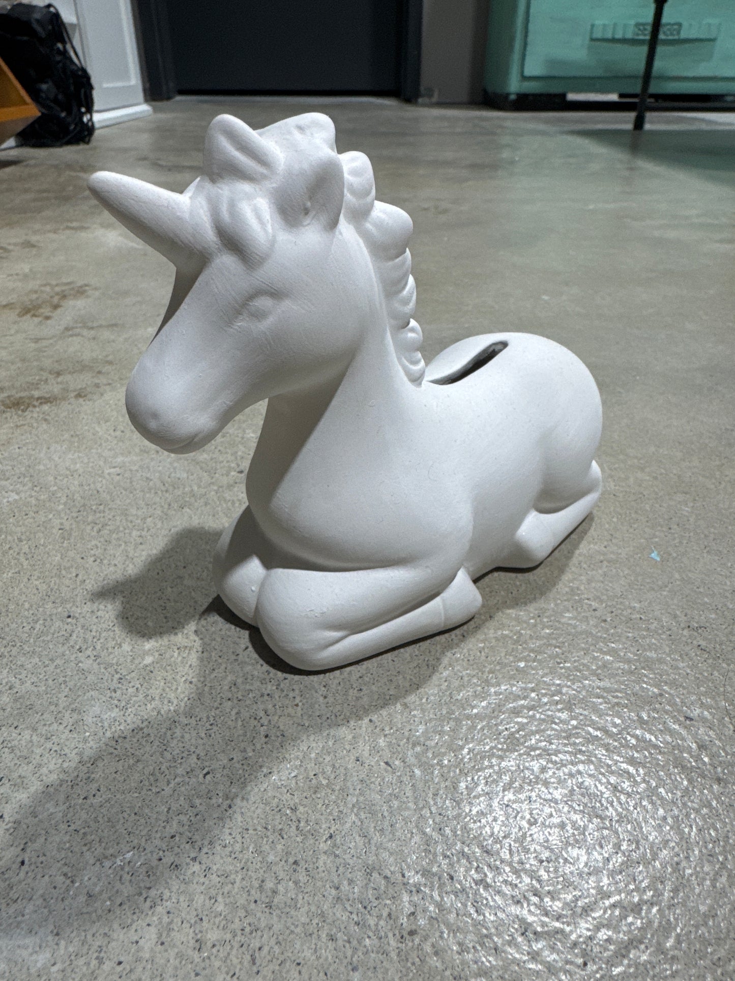 unicorn bank ceramic