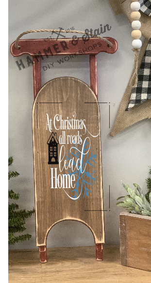 12/10 6pm Holiday Sled Workshop