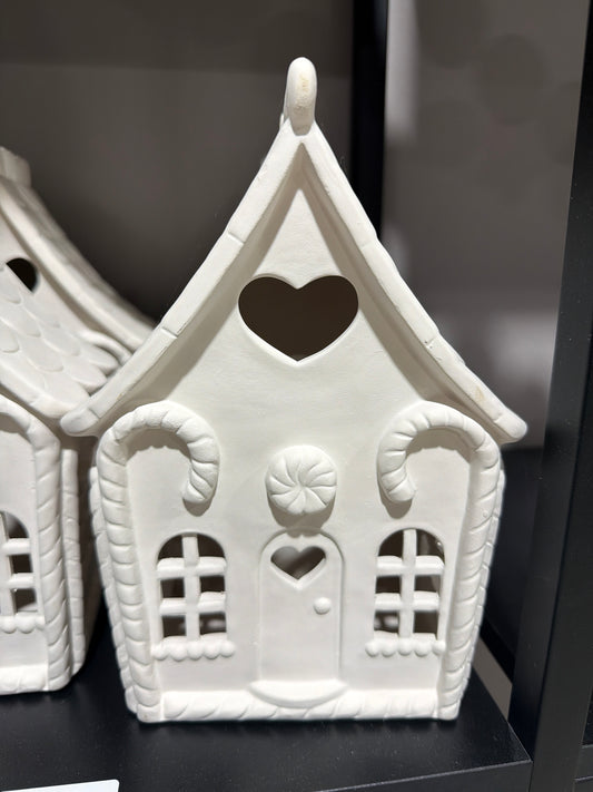 Ceramic Gingerbread House