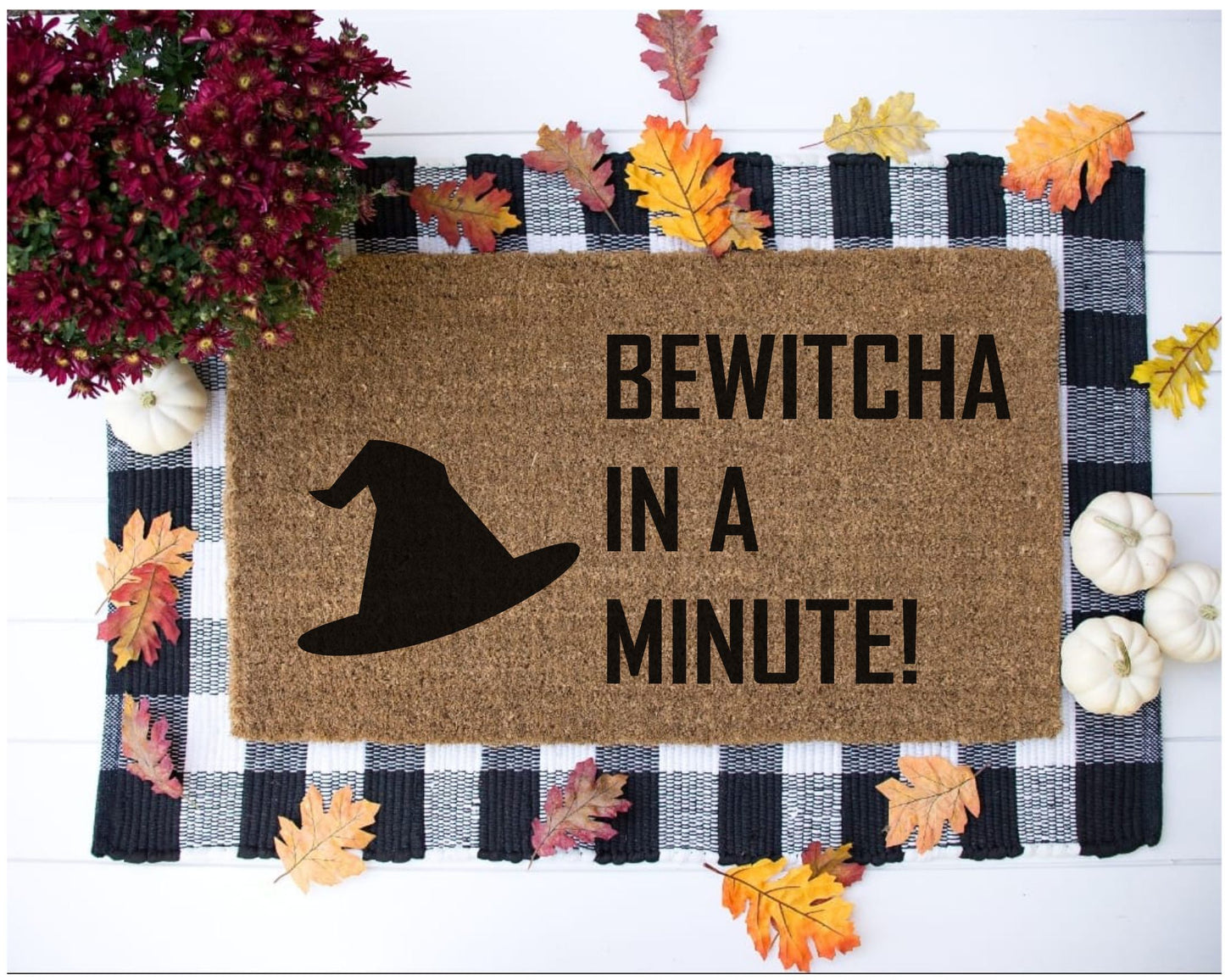 10/01 6pm ENTER IF YOU DARE Halloween Door Mats