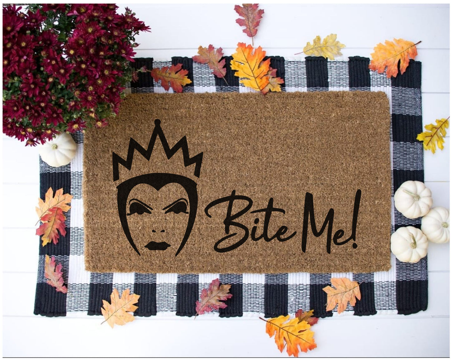 10/01 6pm ENTER IF YOU DARE Halloween Door Mats