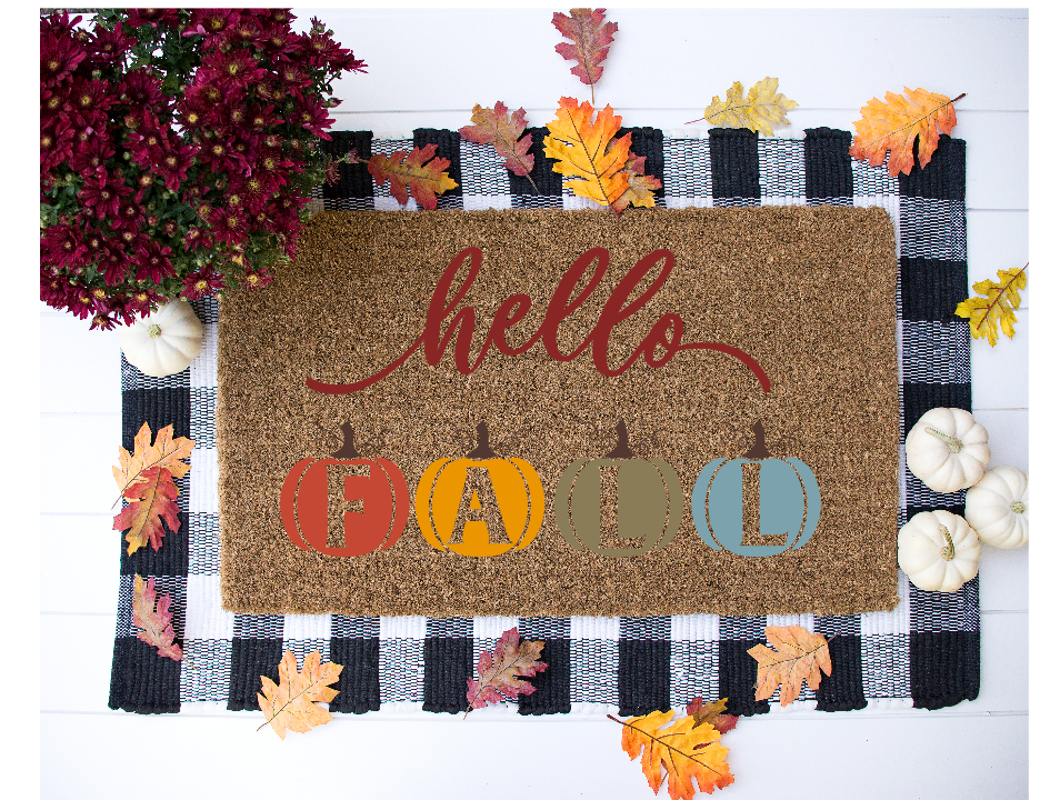09/16 6pm Fall/Halloween Door Mats
