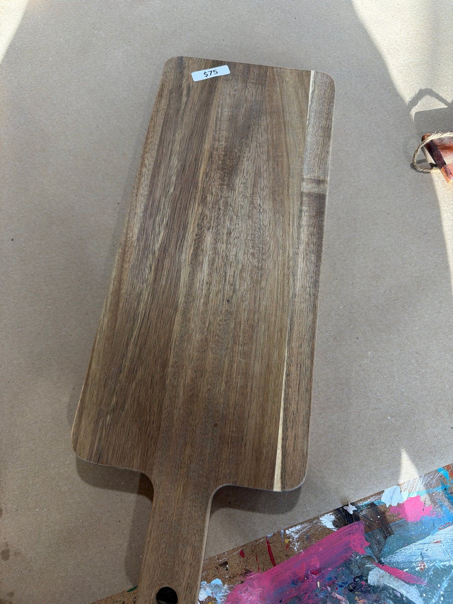 Wood board rectangular 7.5 x 20.5”
