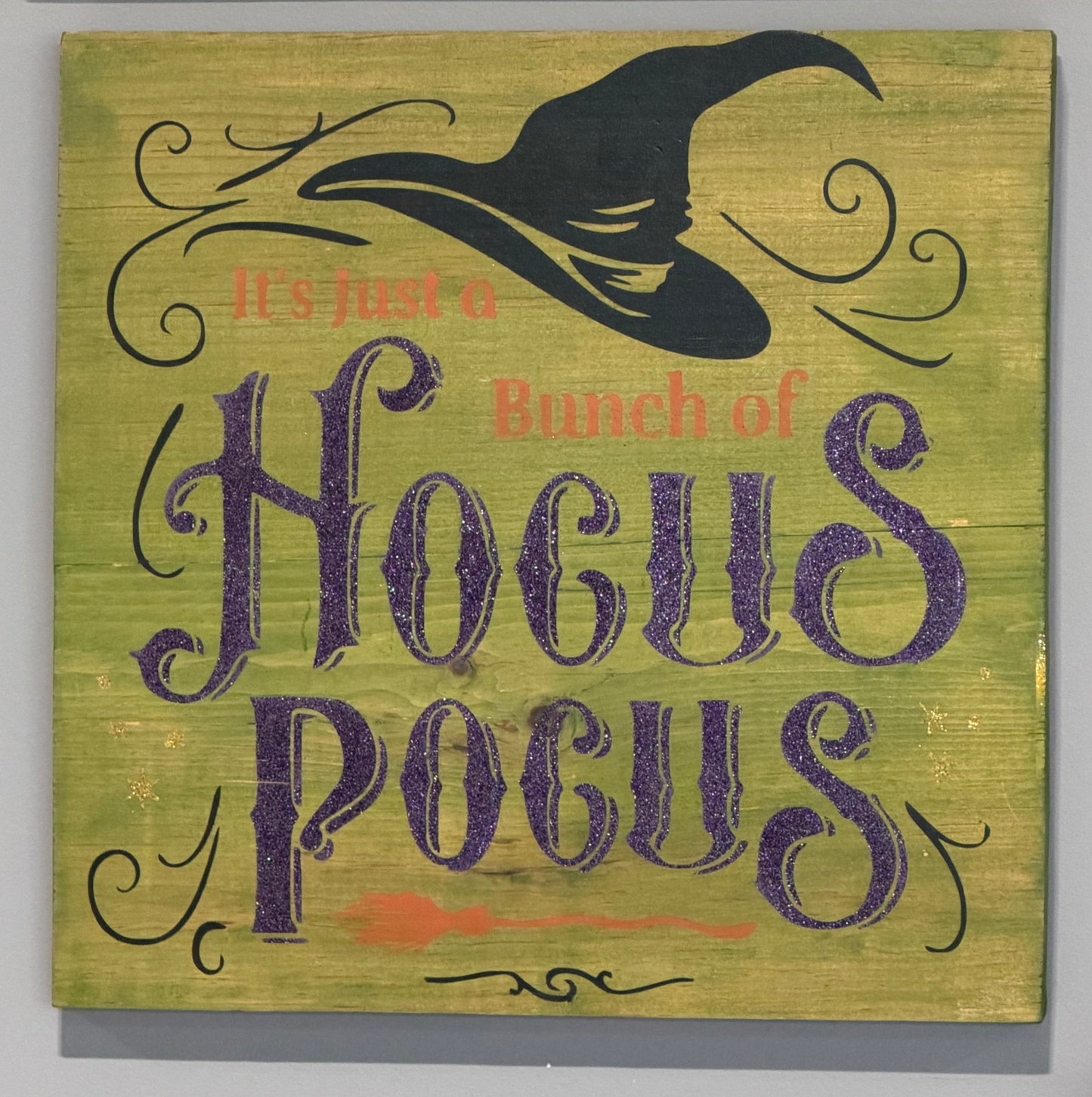 Hocus Pocus Wood Sign