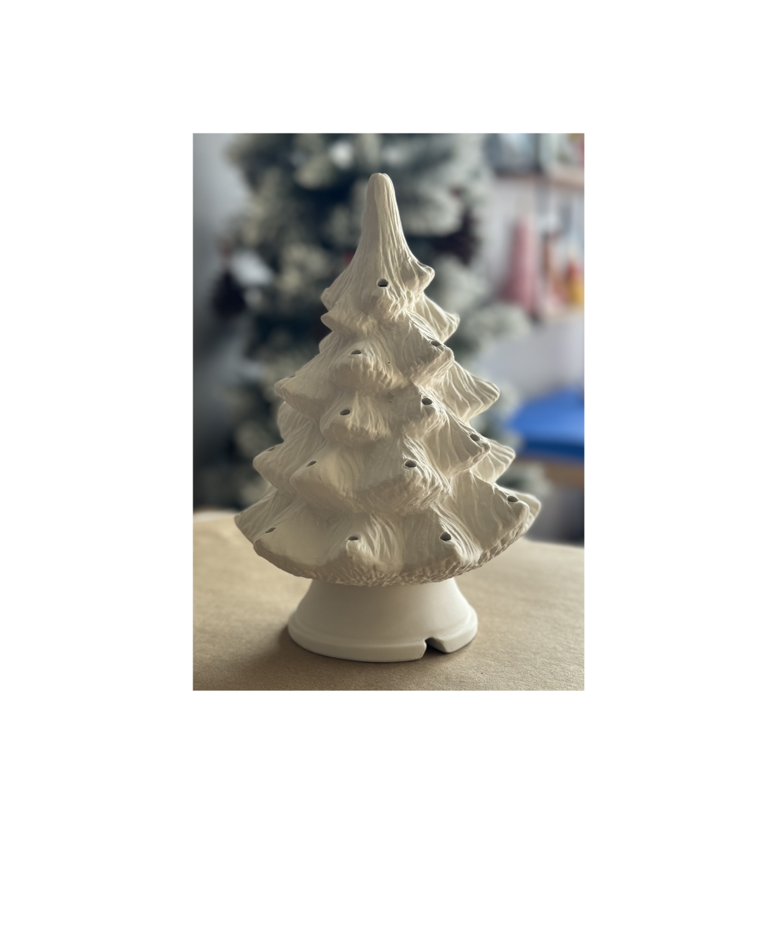 11/28 10am Ceramic Christmas Tree Workshop