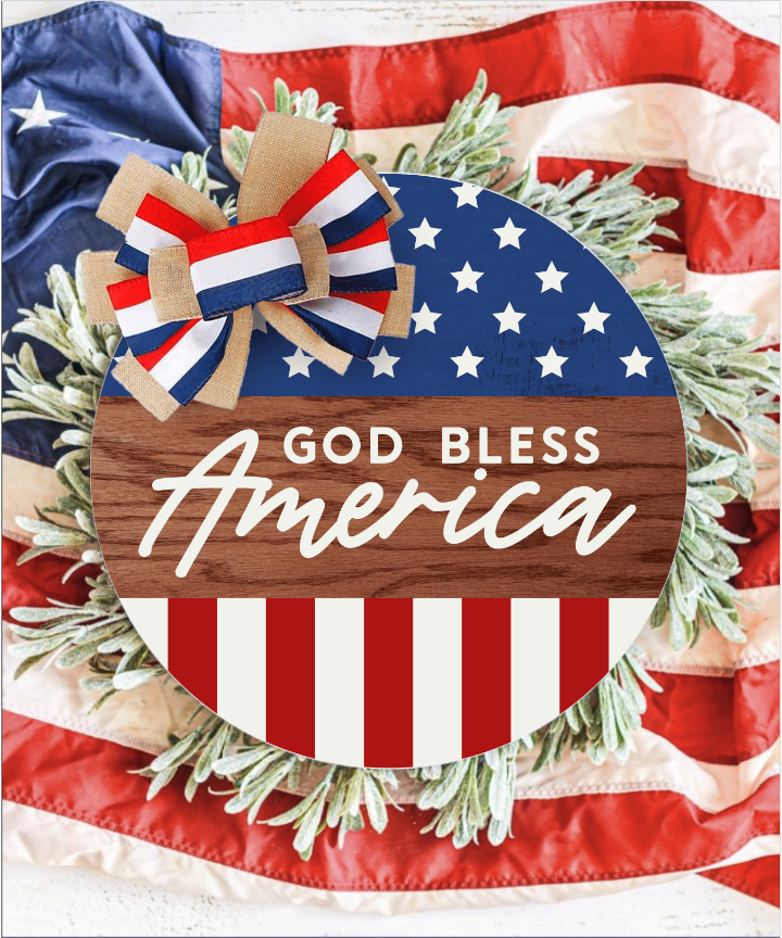 06/26/2026 6pm 'MERICA Porch Leaner or Round Workshop $35+