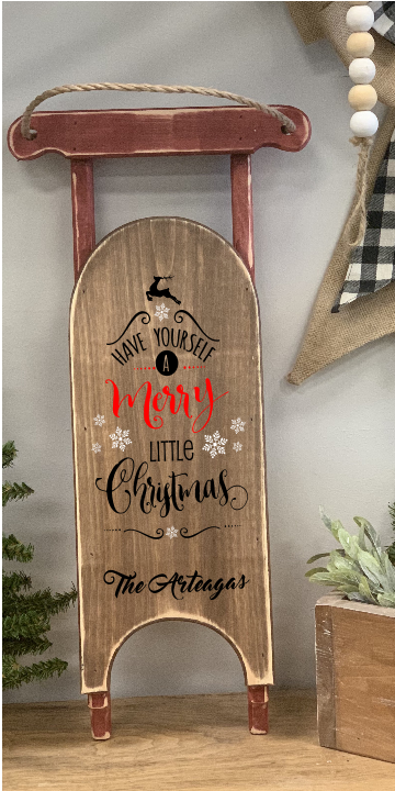 12/10 6pm Holiday Sled Workshop