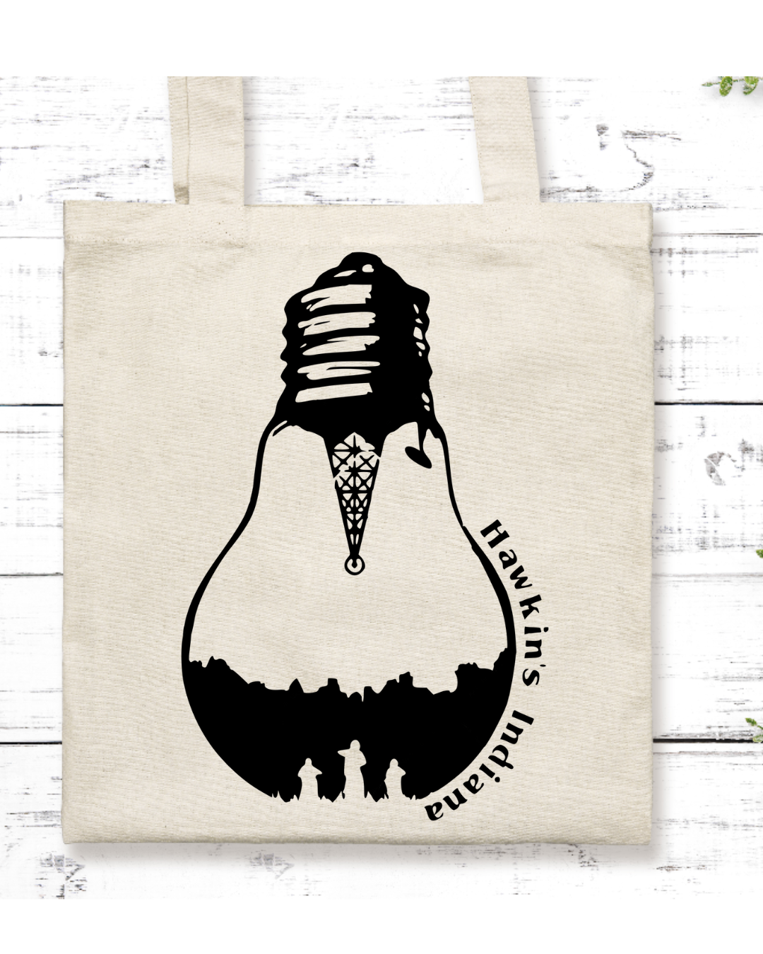 12/31 11am Stranger Things Finale Tote Bag or Wood Board