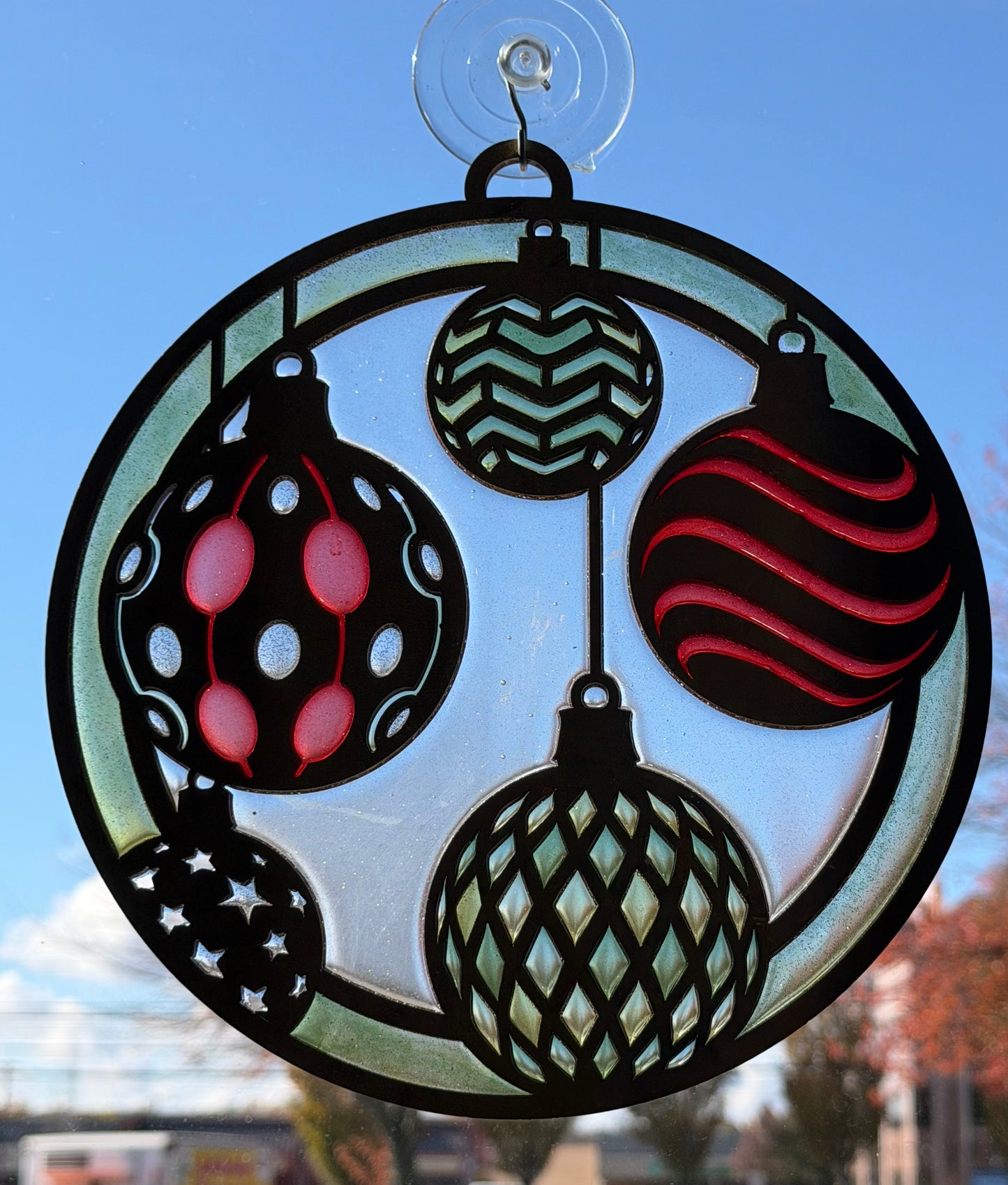 11/30 4pm  Faux Stained Glass Making Party!