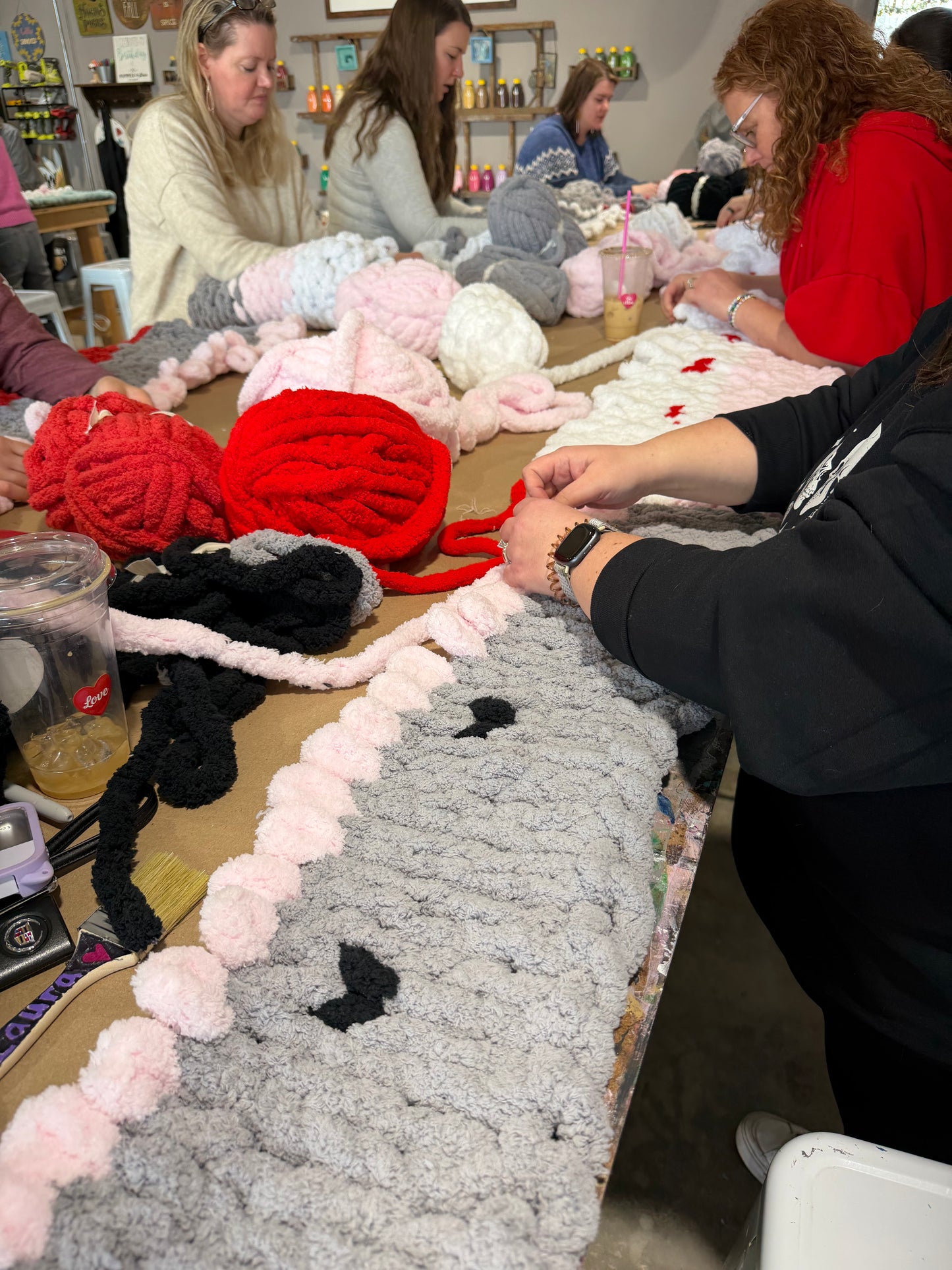 04/11 11am Chunky Hand Knit Blanket Workshop