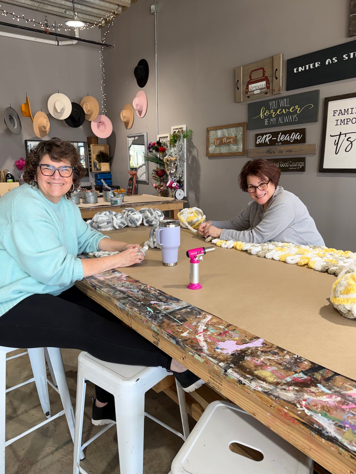 04/11 11am Chunky Hand Knit Blanket Workshop