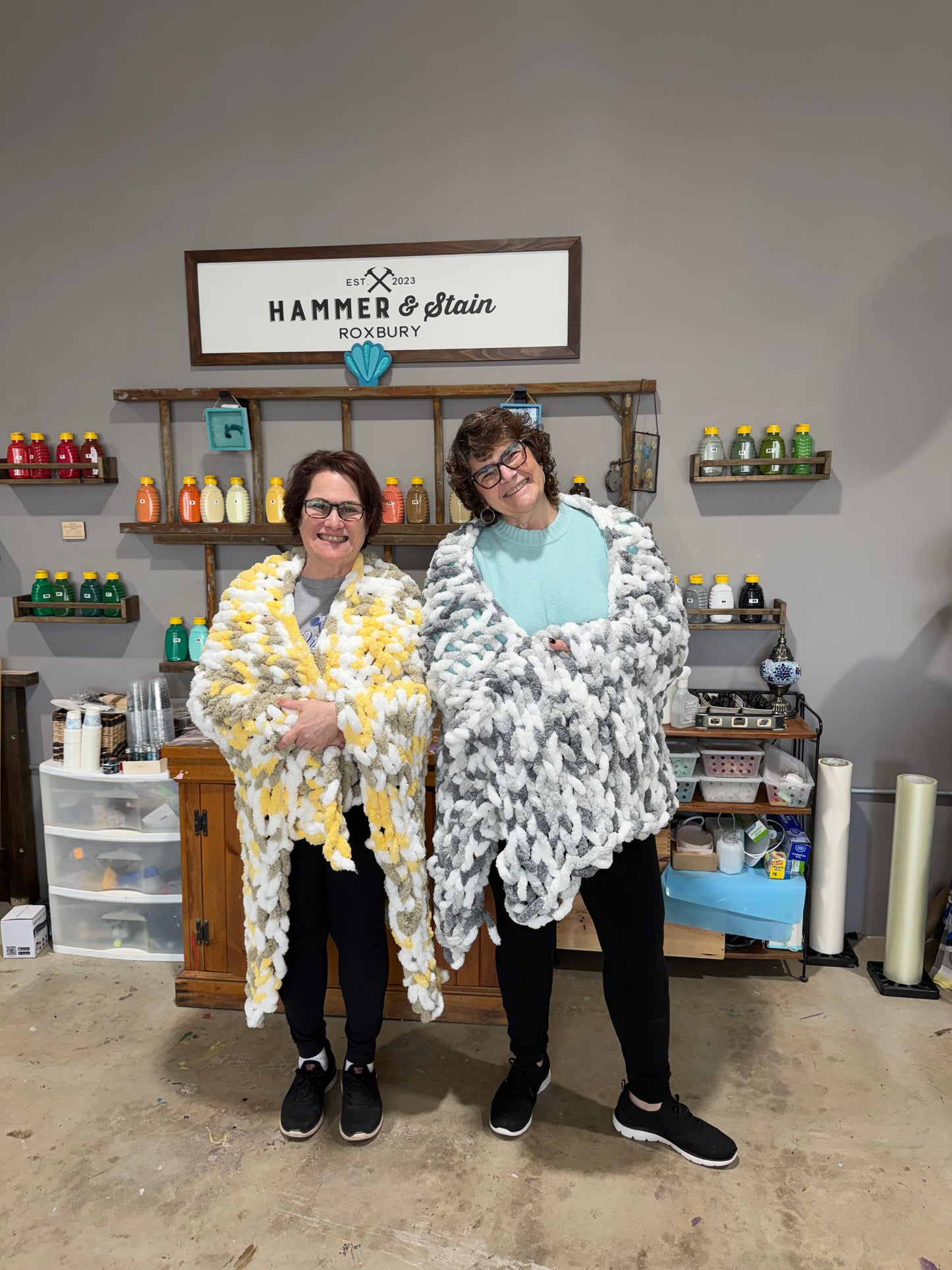 04/11 11am Chunky Hand Knit Blanket Workshop