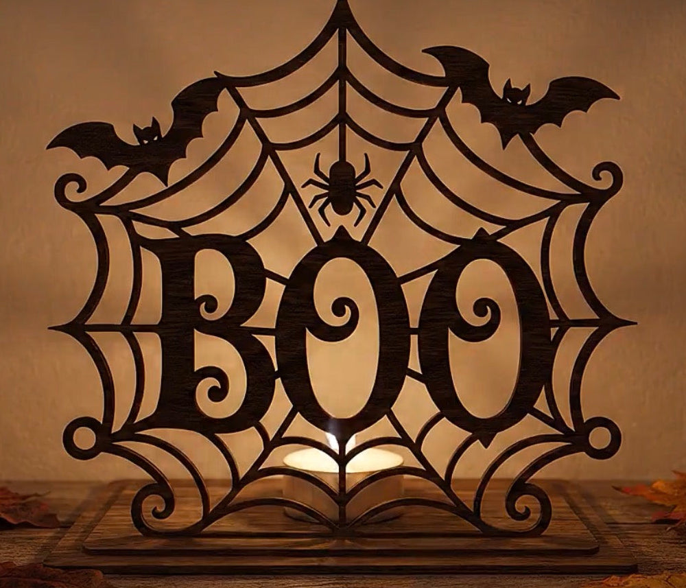 10/17 11am Spooky Tea Light Holders