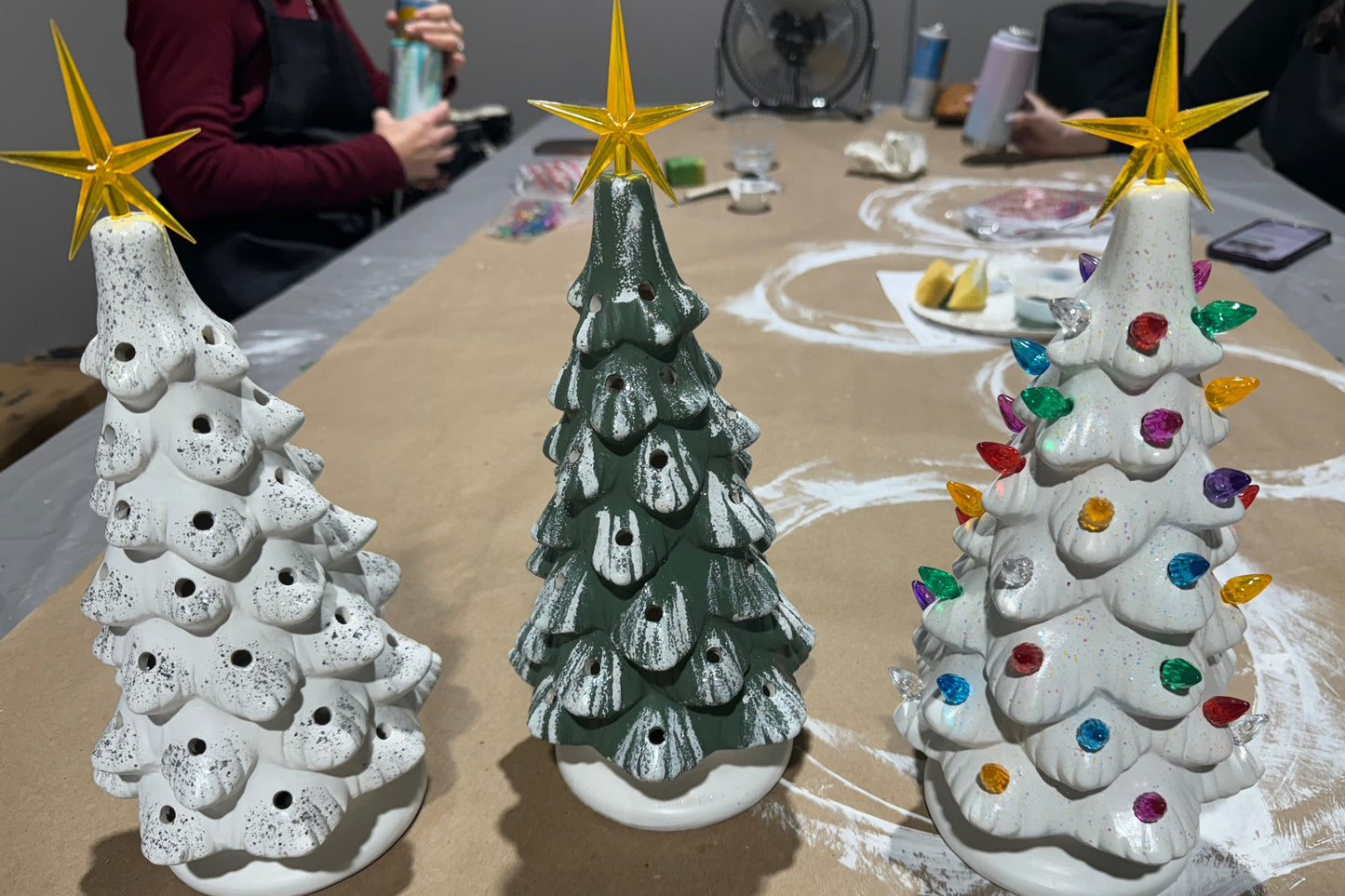 10/30 6pm Ceramic Christmas Tree Workshop