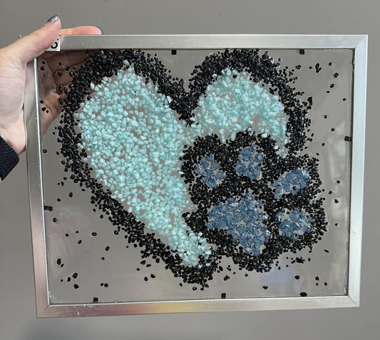 Paw Print Sea Scape