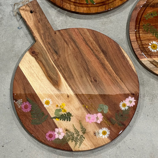 09/12 6pm Resin Pressed Flower Board Workshop