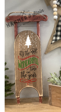 11/14 6pm Holiday Sled Workshop