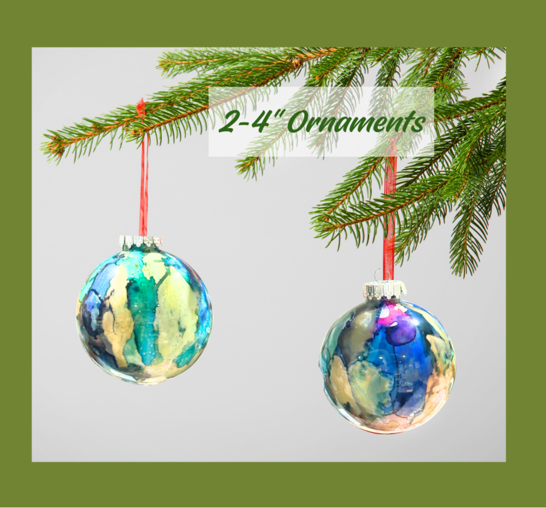 11/05 6pm Stained Glass  Inspired Ornaments