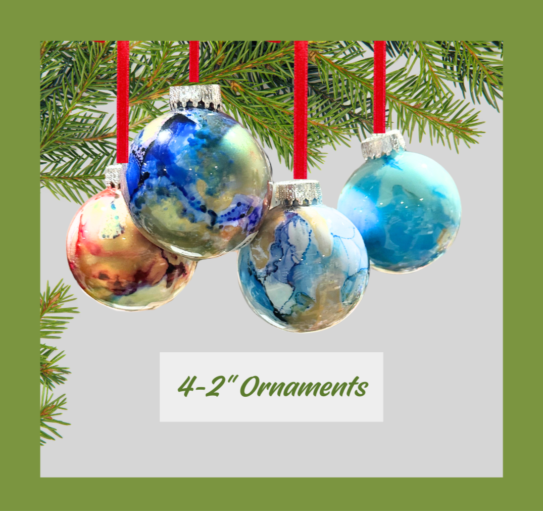 11/05 6pm Stained Glass  Inspired Ornaments